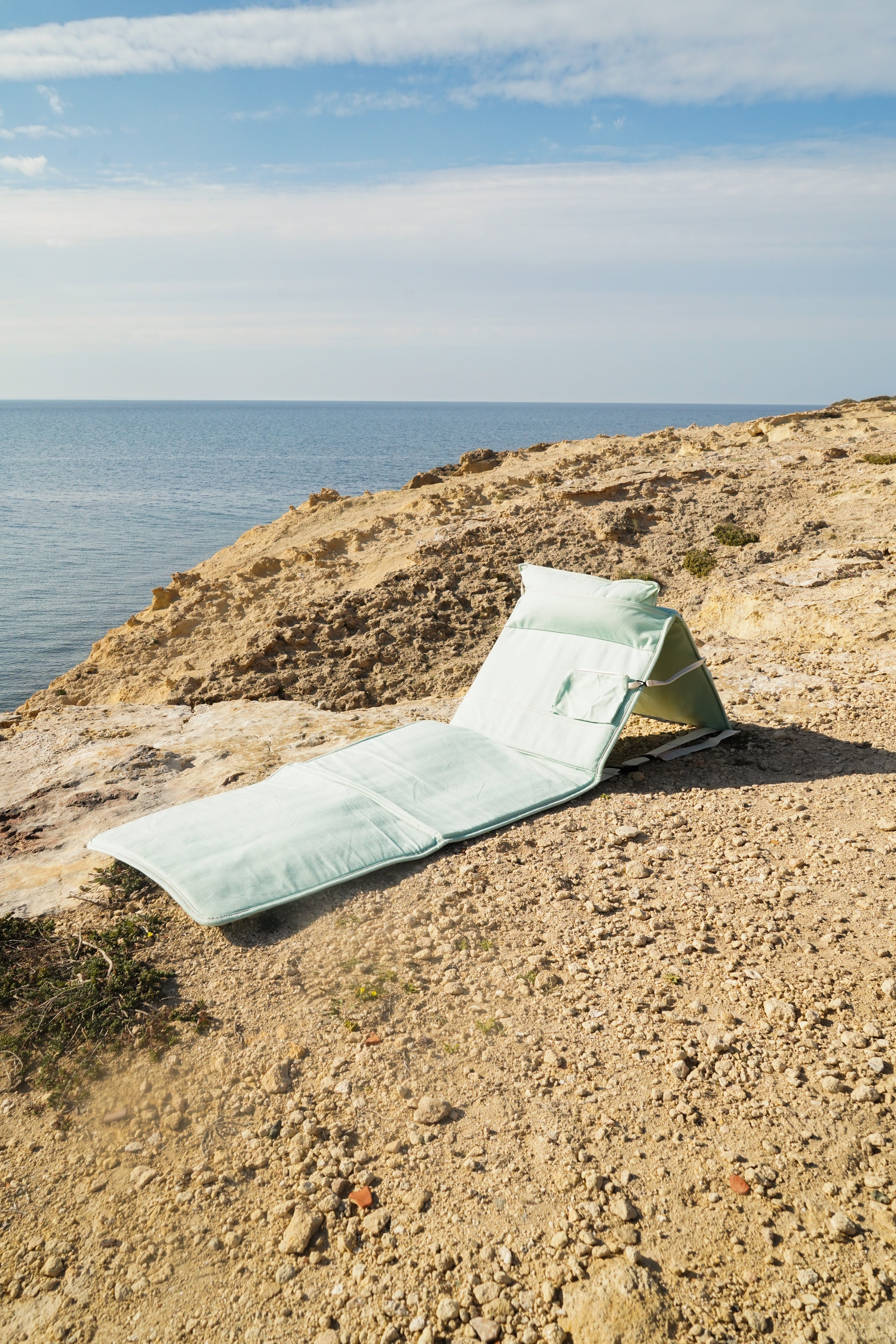 Le Nomad - Transat pliable pistache