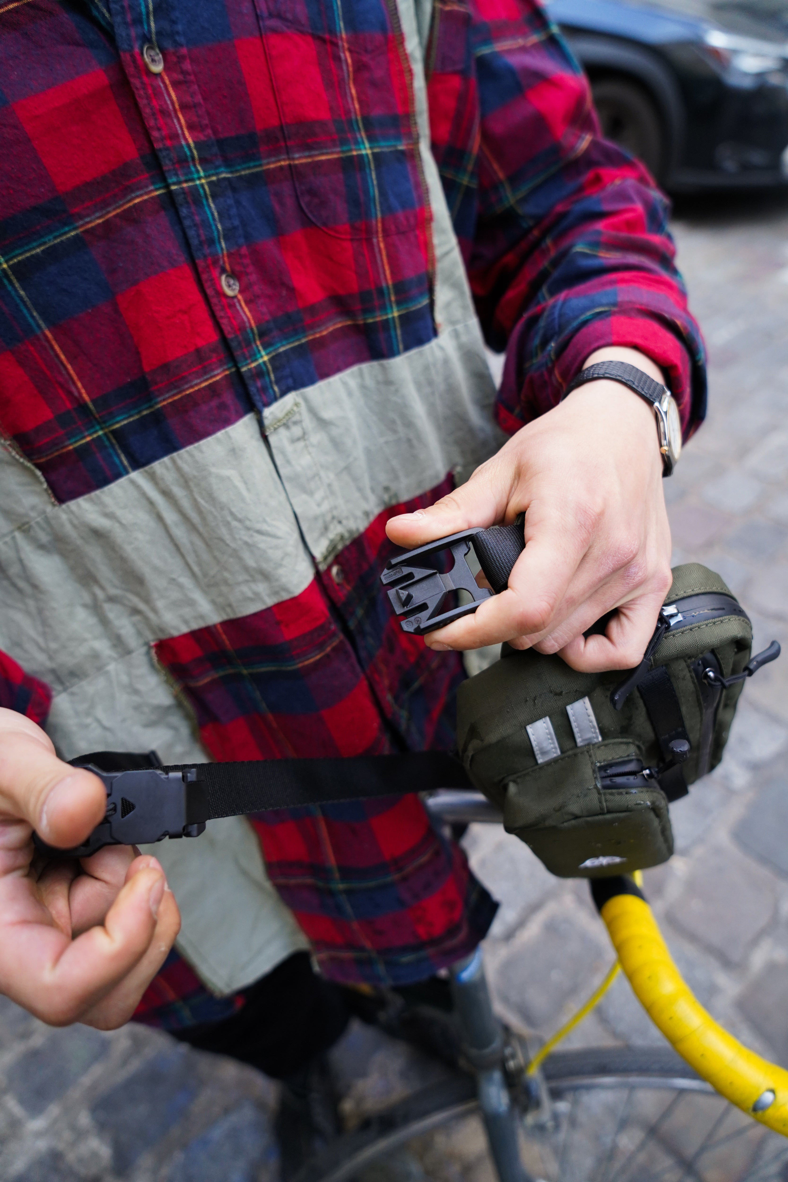 Sacoche amovible X-PAC Marron