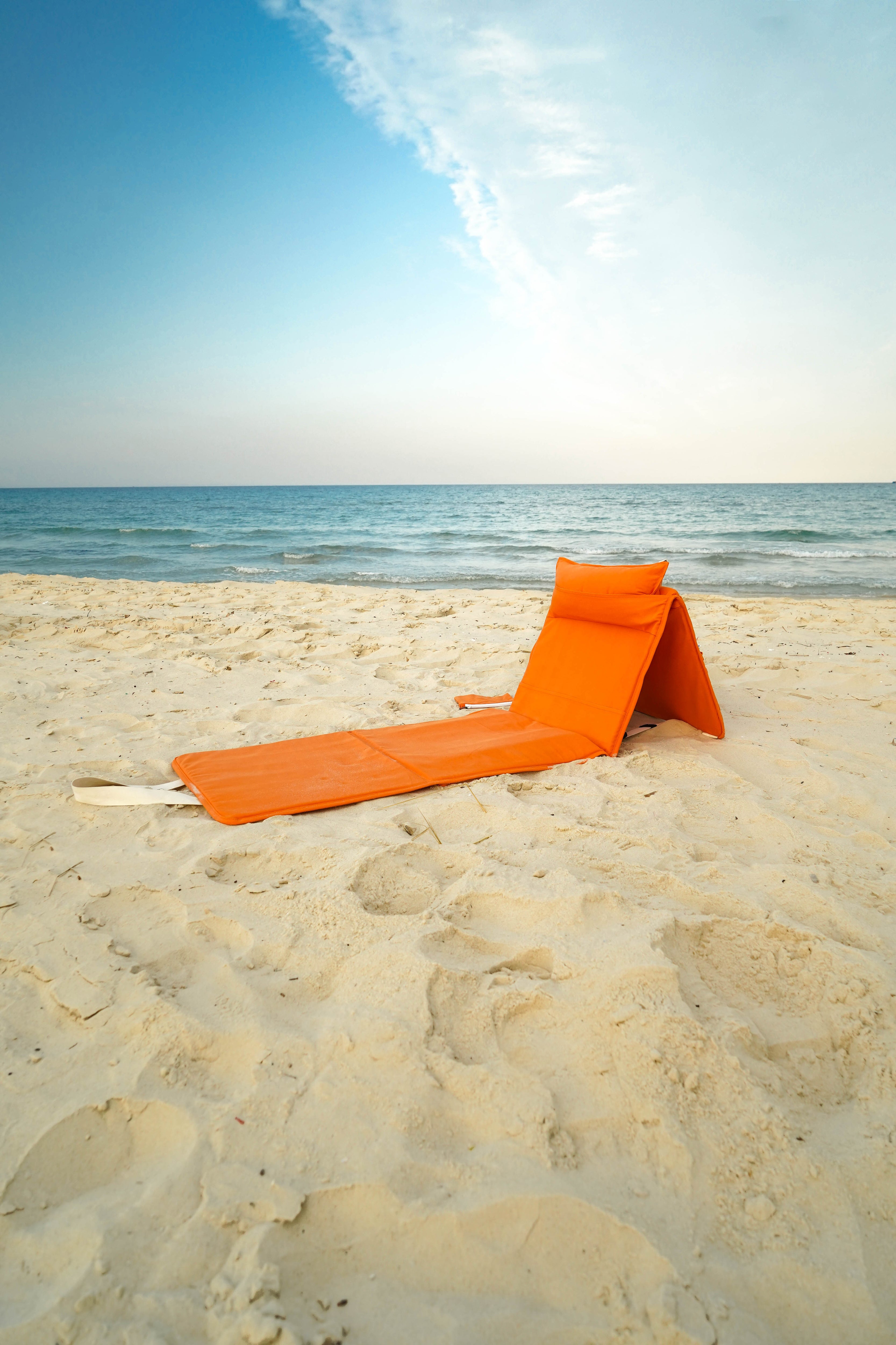 Le Nomad - Transat pliable orange