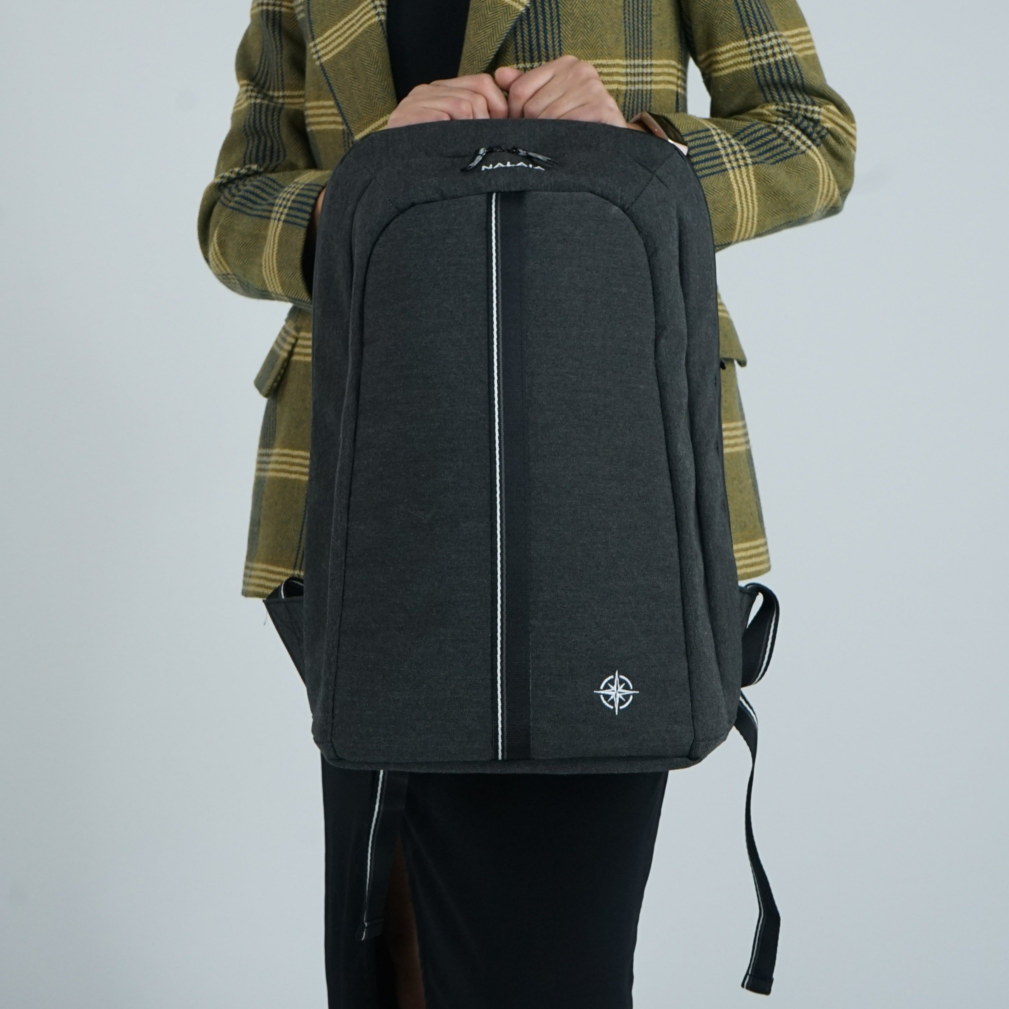 Le Nomad Bag office Gris Grafito