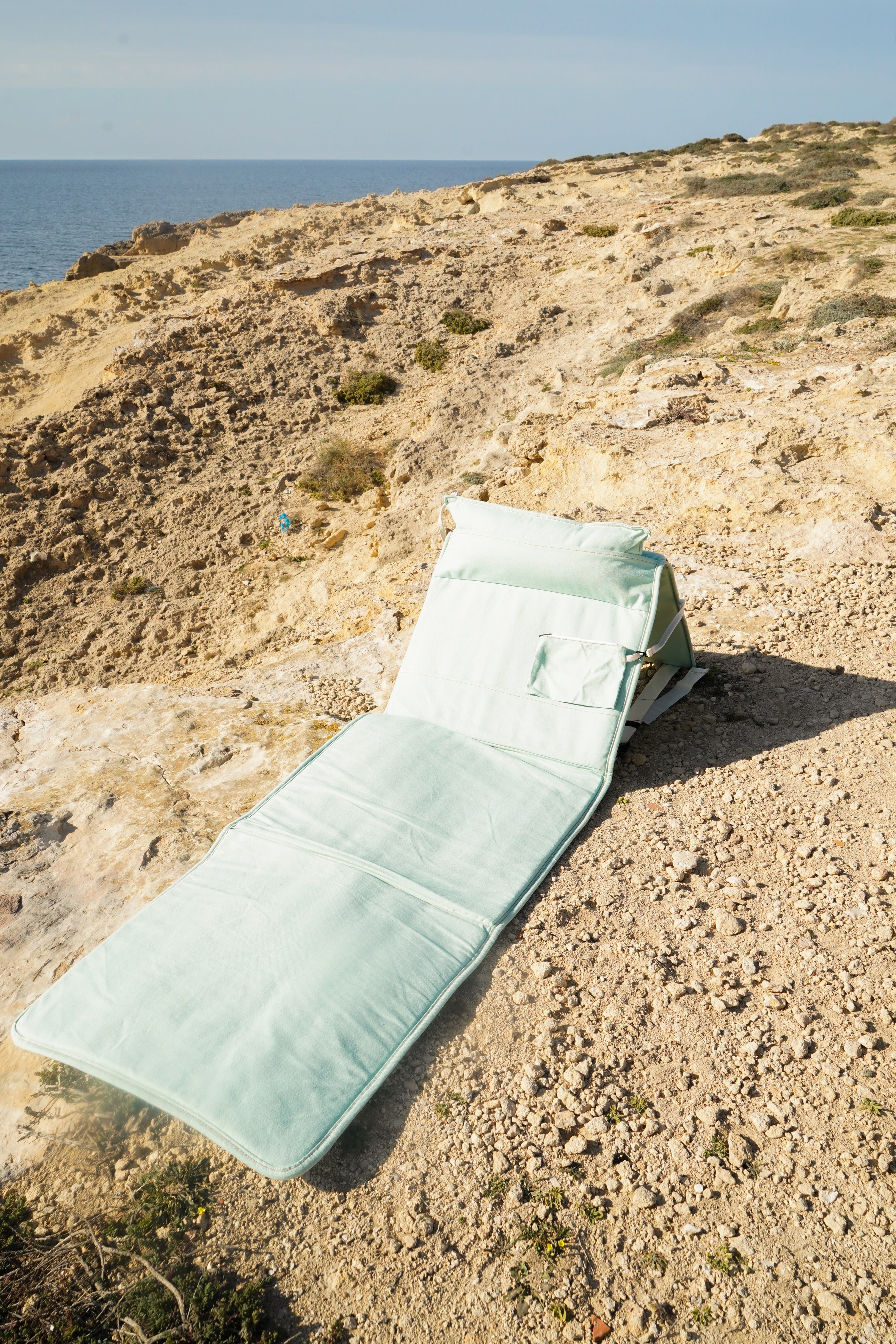 Le Nomad - Transat pliable pistache